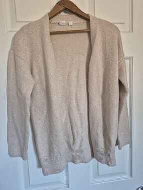 Classic Open-Front Girls Gap  Cardigan - Cream